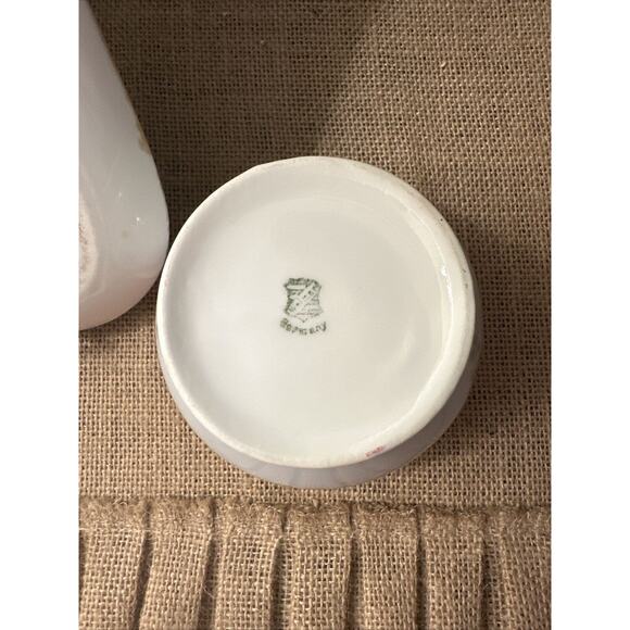 Weimar Porcelain Germany Serving Platter Floral Round Bowl Top Scalloped Edge - Picture 10 of 11